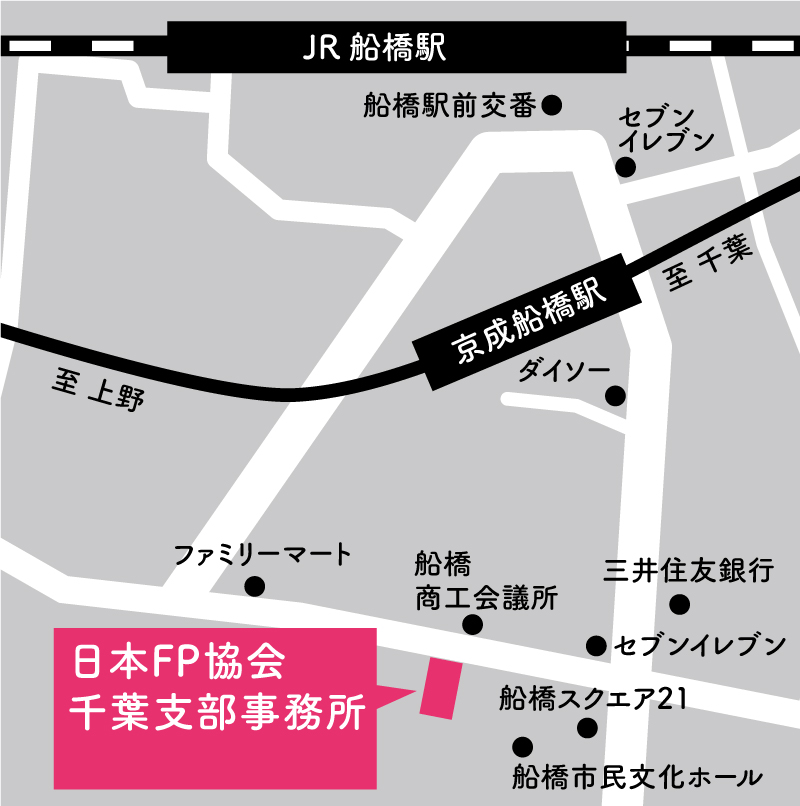 千葉支部地図画像