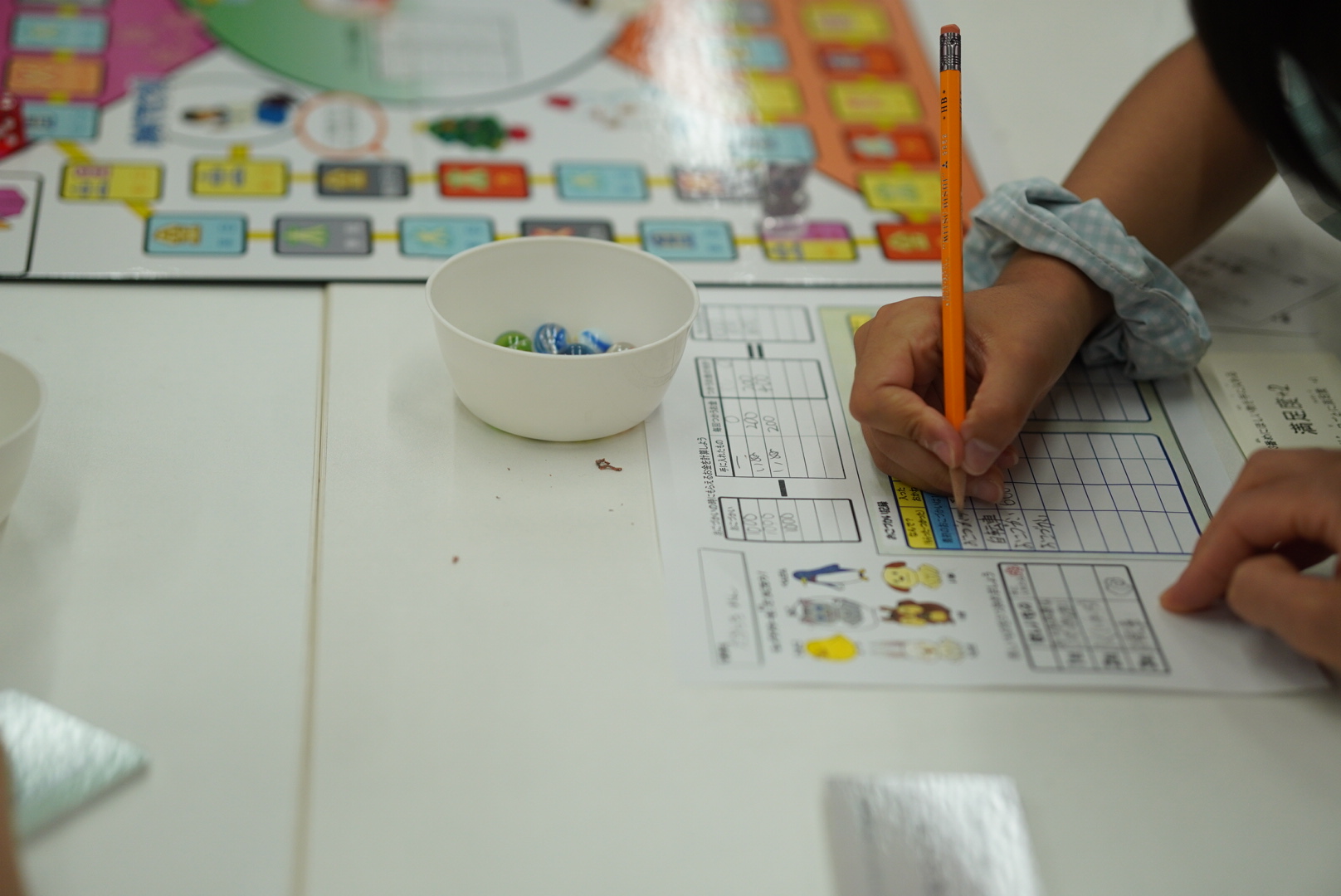 ゲーム風景：計算中