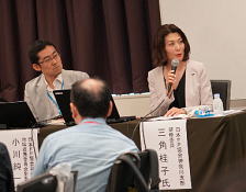 小川氏、三角氏